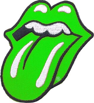 Закрпа / Значка The Rolling Stones Classic Tongue Green Закрпа за шивање Green 8,4 x 5,8 mm - 1