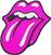 Закрпа / Значка The Rolling Stones Classic Tongue Pink Закрпа за шивање Pink 8,4 x 5,8 mm