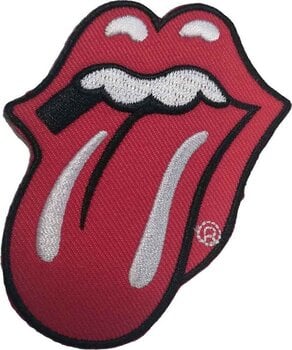 Toppa / Distintivo The Rolling Stones Classic Tongue Red Toppa da cucire Red 8,4 x 5,8 mm - 1