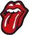Нашивка / Значок The Rolling Stones Classic Tongue Пришивна латка 5 cm