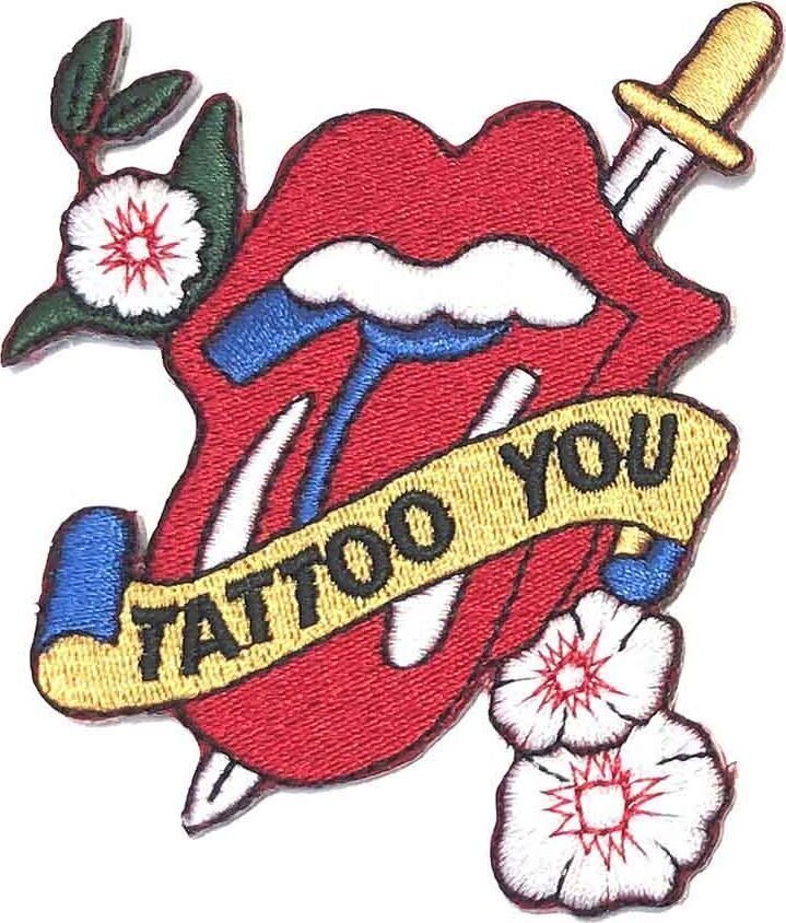 Patch / Jelvény The Rolling Stones Tattoo You Felvarrható tapasz 7 cm