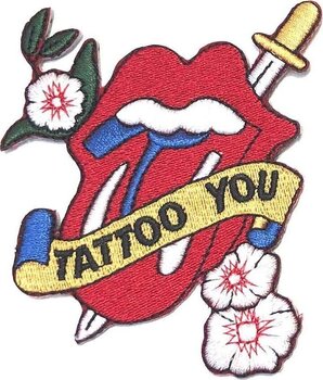 Patch / Jelvény The Rolling Stones Tattoo You Felvarrható tapasz 7 cm - 1