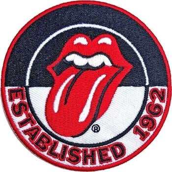 Petice / Insigna The Rolling Stones Est. 1962 Version 2 Petic cusut - 1