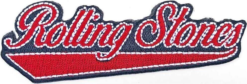 Patch / merkki The Rolling Stones Baseball Script Sew-On Patch