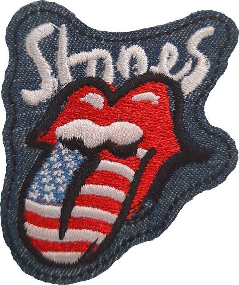 Patch / Σήμα The Rolling Stones Filter Flag Tongue Sew-On Patch 76 x 105 mm