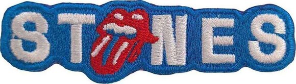 Patch / merkki The Rolling Stones Cut-Out No Filter Licks Sew-On Patch 112 x 30 mm - 1