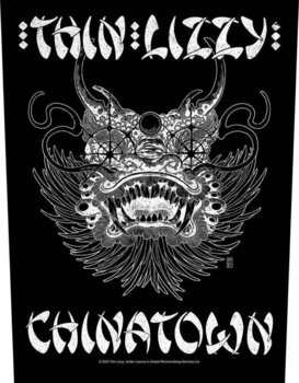 Nášivka / Odznak Thin Lizzy Chinatown Nášivka 36 x 30 cm - 1