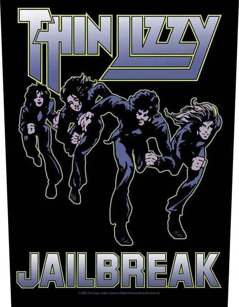 Patch / Badge Thin Lizzy Jailbreak Sew-On Patch 36 x 30 cm