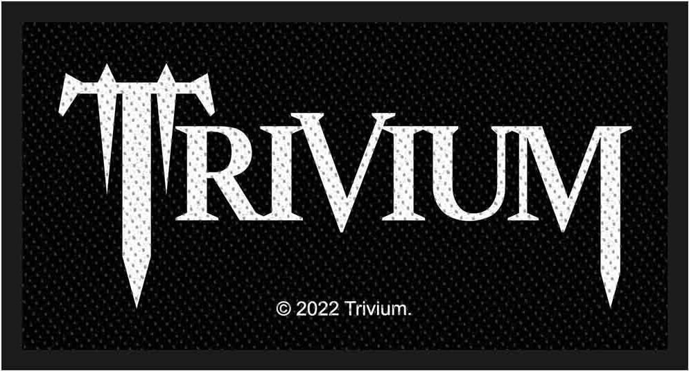 Patch / Badge Trivium Logo Sy-på-lapp 100 x 50 mm