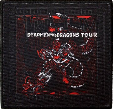 Patch / merkki Trivium Deadmen & Dragons Tour '23 Sew-On Patch - 1