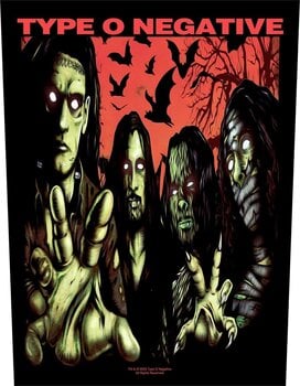Patch / Badge Type O Negative Halloween Sy-på patch - 1