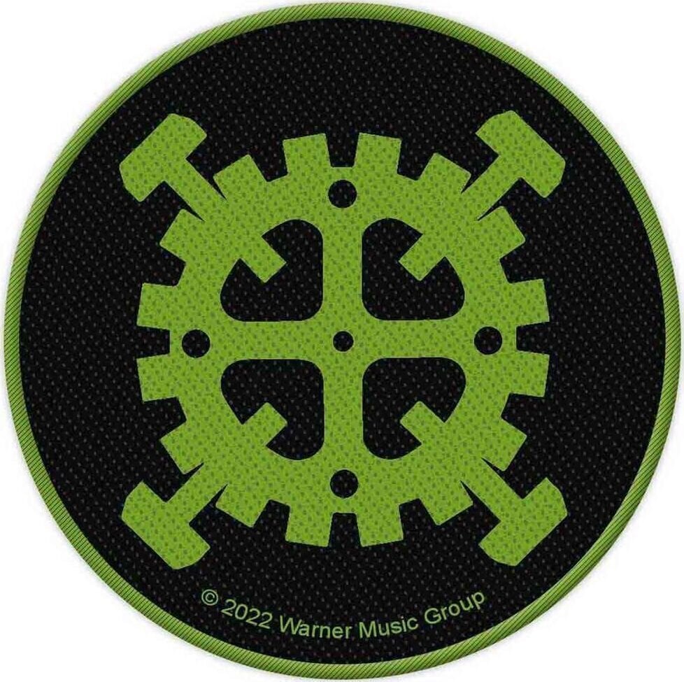 Merkelapp / merke Type O Negative Gear Logo Sew-On Patch 90 mm