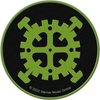 Merkelapp / merke Type O Negative Gear Logo Sew-On Patch 90 mm - 1