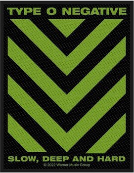 Petice / Insigna Type O Negative Slow, Deep & Hard Petic cusut 100 x 100 mm - 1