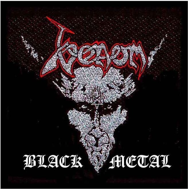 Oznaka / značka Venom Metal Zakrpa za šivanje 100 x 100 mm