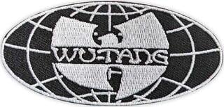 Merkelapp / merke Wu-Tang Clan Worldwide Sew-On Patch 9 x 4 cm
