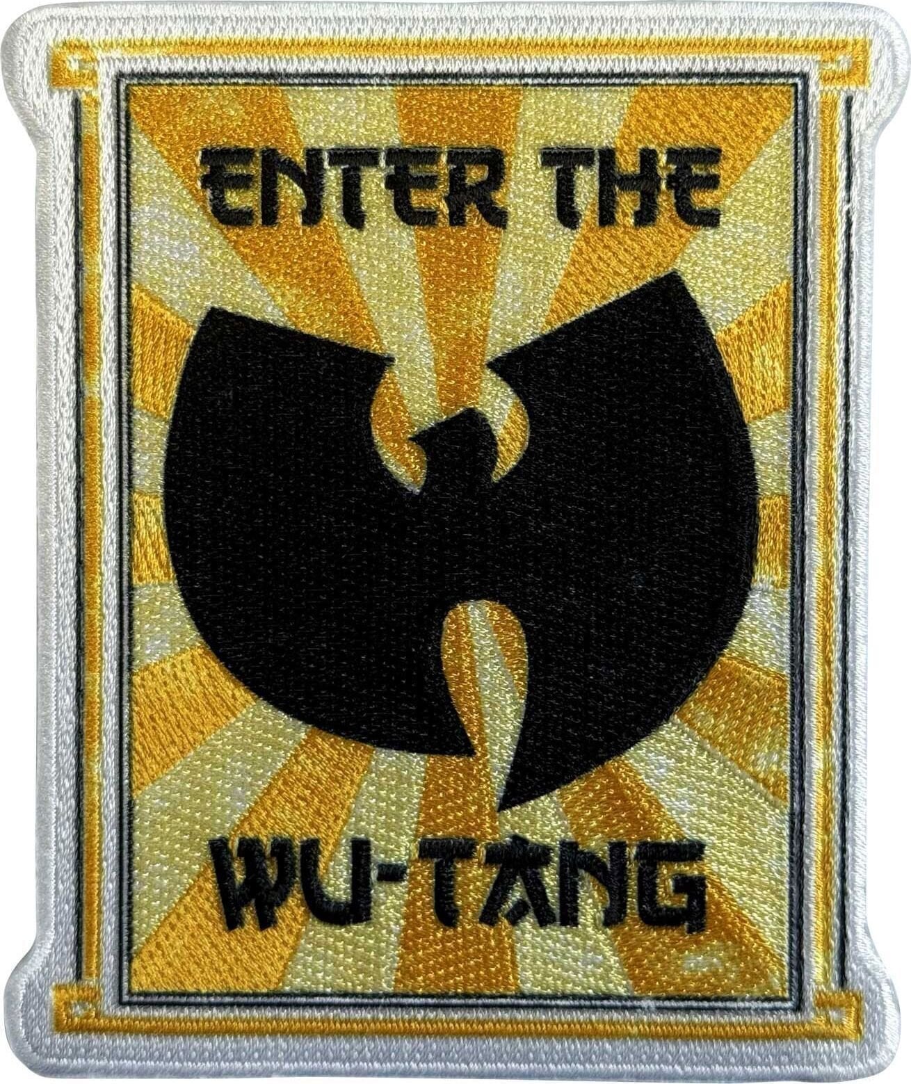 Obliž / Značka Wu-Tang Clan Enter The Wu-Tang Našitek za šivanje