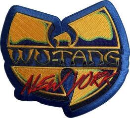 Merkelapp / merke Wu-Tang Clan New York Logo Blue Sew-On Patch