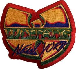 Merkelapp / merke Wu-Tang Clan New York Logo Red Sew-On Patch