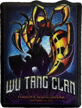 Toppa / Distintivo Wu-Tang Clan Charlotte Toppa da cucire - 1