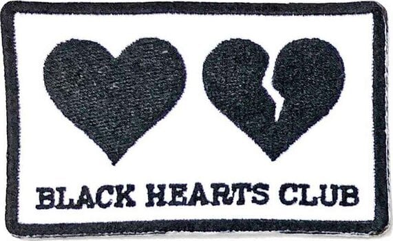 Patch / Distintivo Yungblud Black Hearts Club Patch de costura 80 x 50 mm - 1
