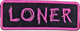 Merkelapp / merke Yungblud Loner Sew-On Patch 98 x 38 mm