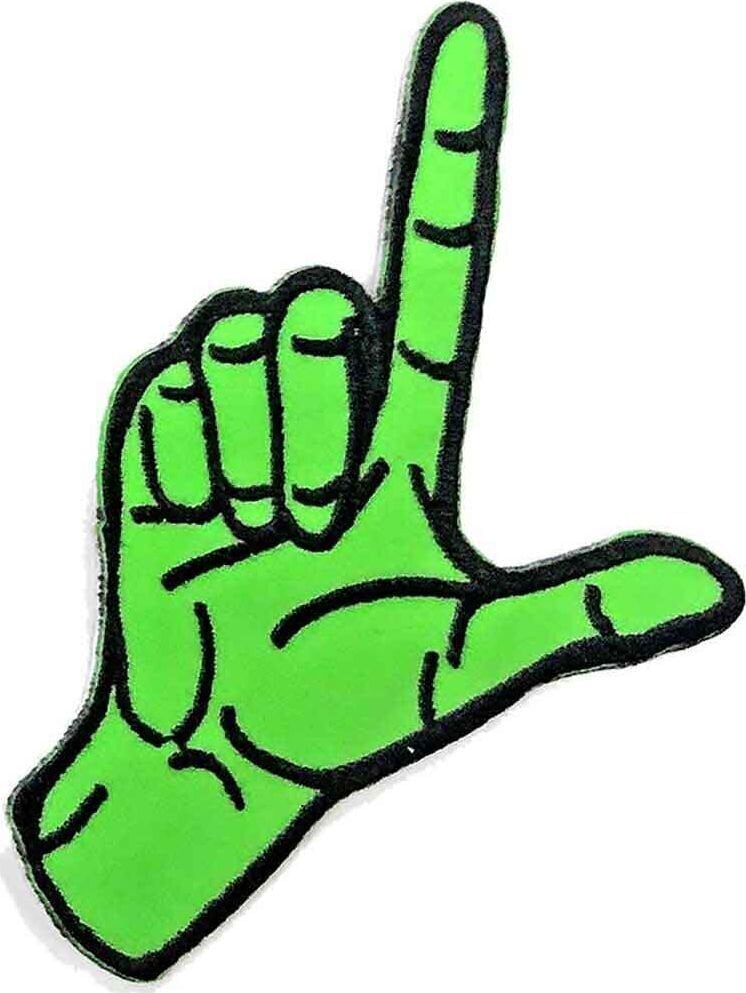 Закрпа / Значка Yungblud Finger Point Закрпа за шивање 60 x 92 mm