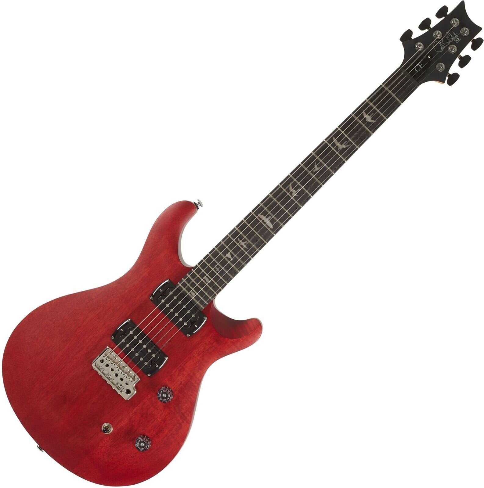 Chitară electrică PRS SE CE24 Standard 2026 Standard Satin Vintage Cherry Chitară electrică