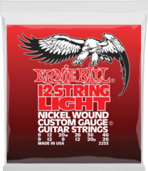 Saiten für E-Gitarre Ernie Ball 2233 12 string Nickel Wound Saiten für E-Gitarre
