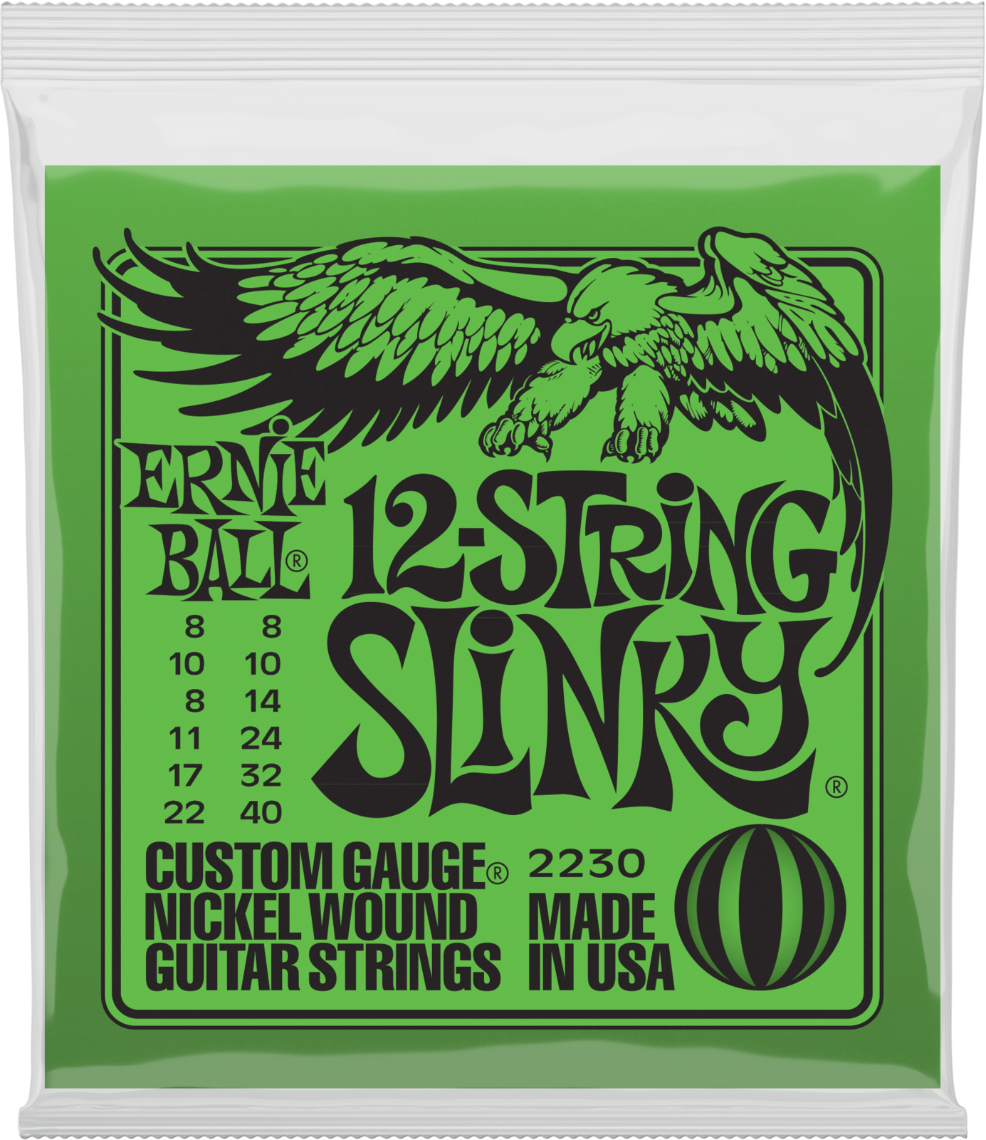 Snaren voor akoestische gitaar Ernie Ball 2230 12 Slinky