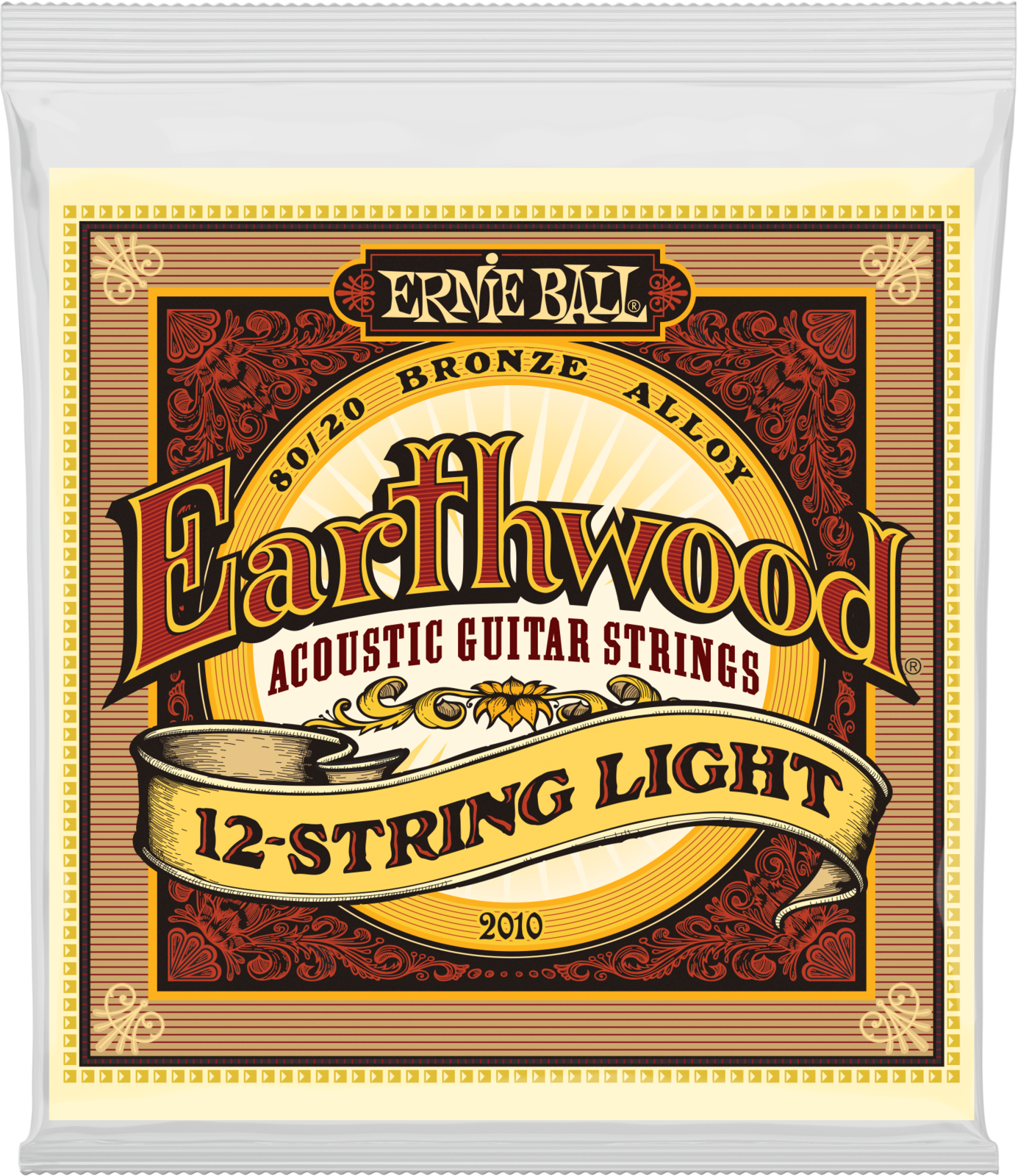 Snaren voor akoestische gitaar Ernie Ball 2010 Earthwood 12