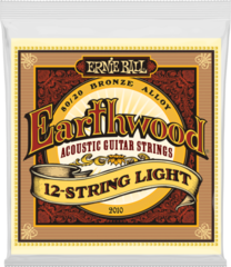 Saiten für Akustikgitarre Ernie Ball 2010 Earthwood 12 Saiten für Akustikgitarre
