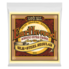 Snaren voor akoestische gitaar Ernie Ball 2043 Earthwood Silk & Steel Snaren voor akoestische gitaar