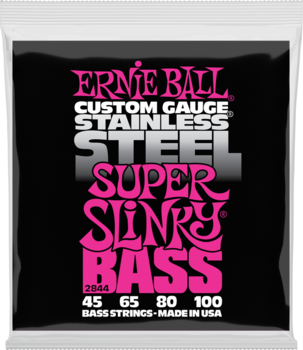 Struny do gitary basowej Ernie Ball 2844 Super Slinky - 1