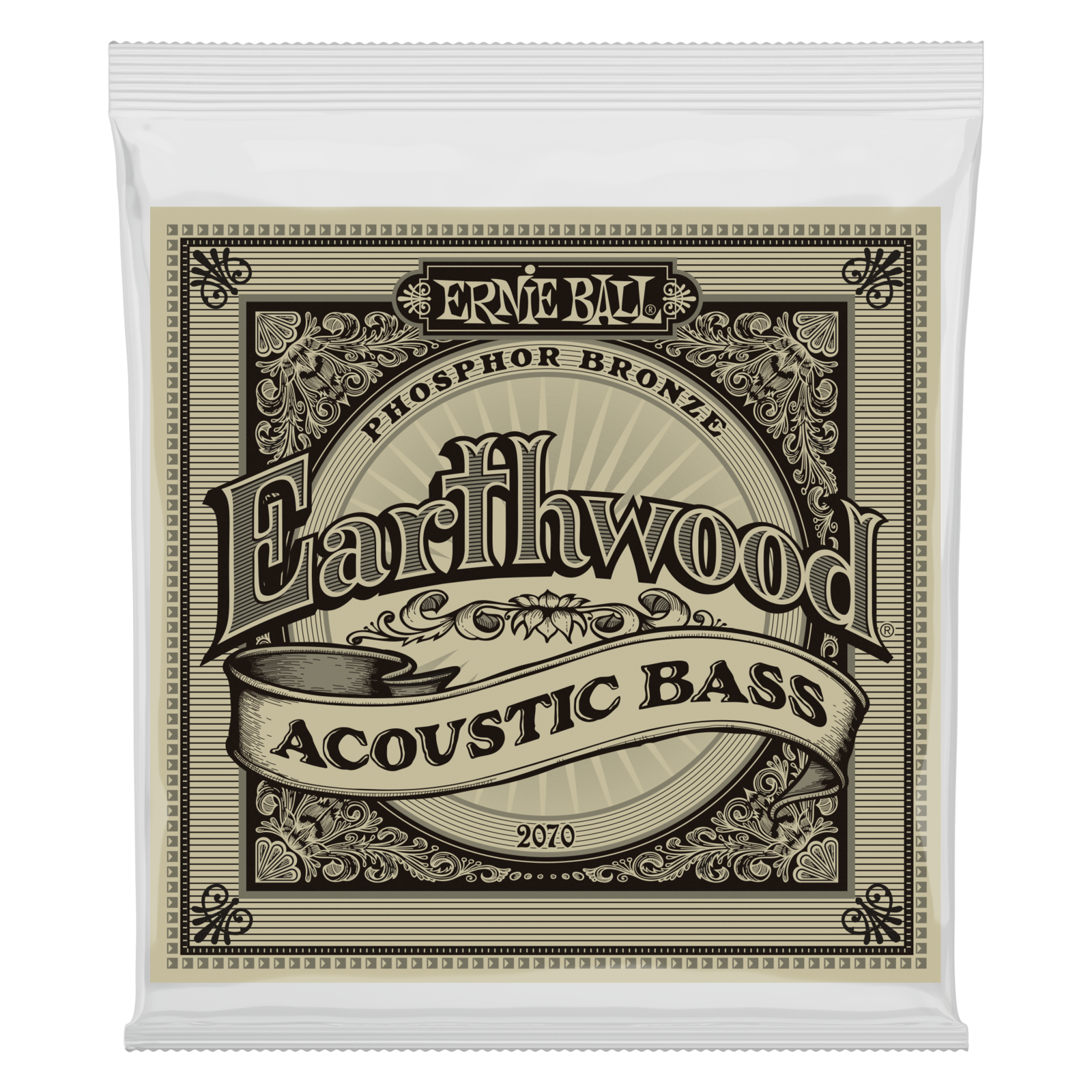 Struny do gitary basowej akustycznej Ernie Ball 2070 Earthwood