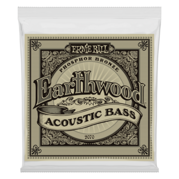 Struny do gitary basowej akustycznej Ernie Ball 2070 Earthwood - 1