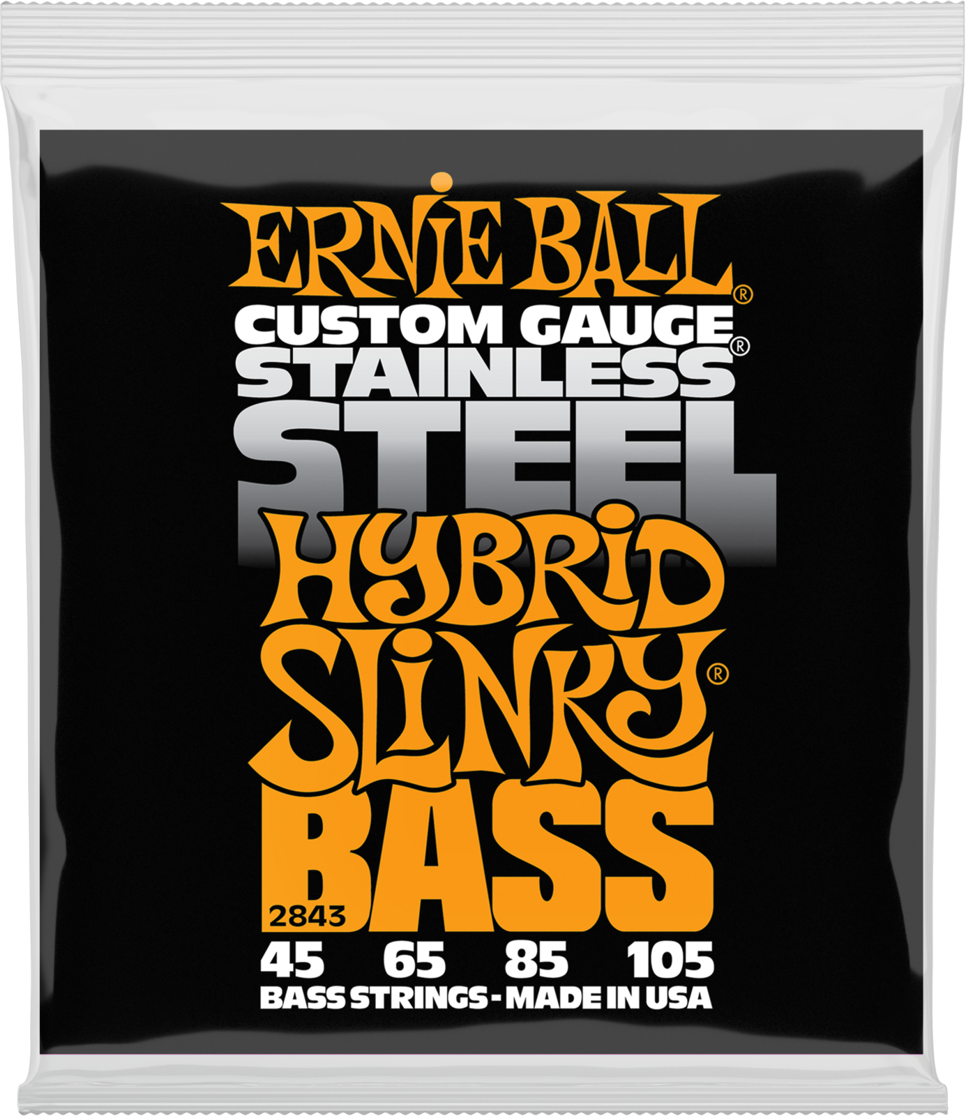 Corzi pentru chitare bas Ernie Ball 2843 Hybrid Slinky Bass
