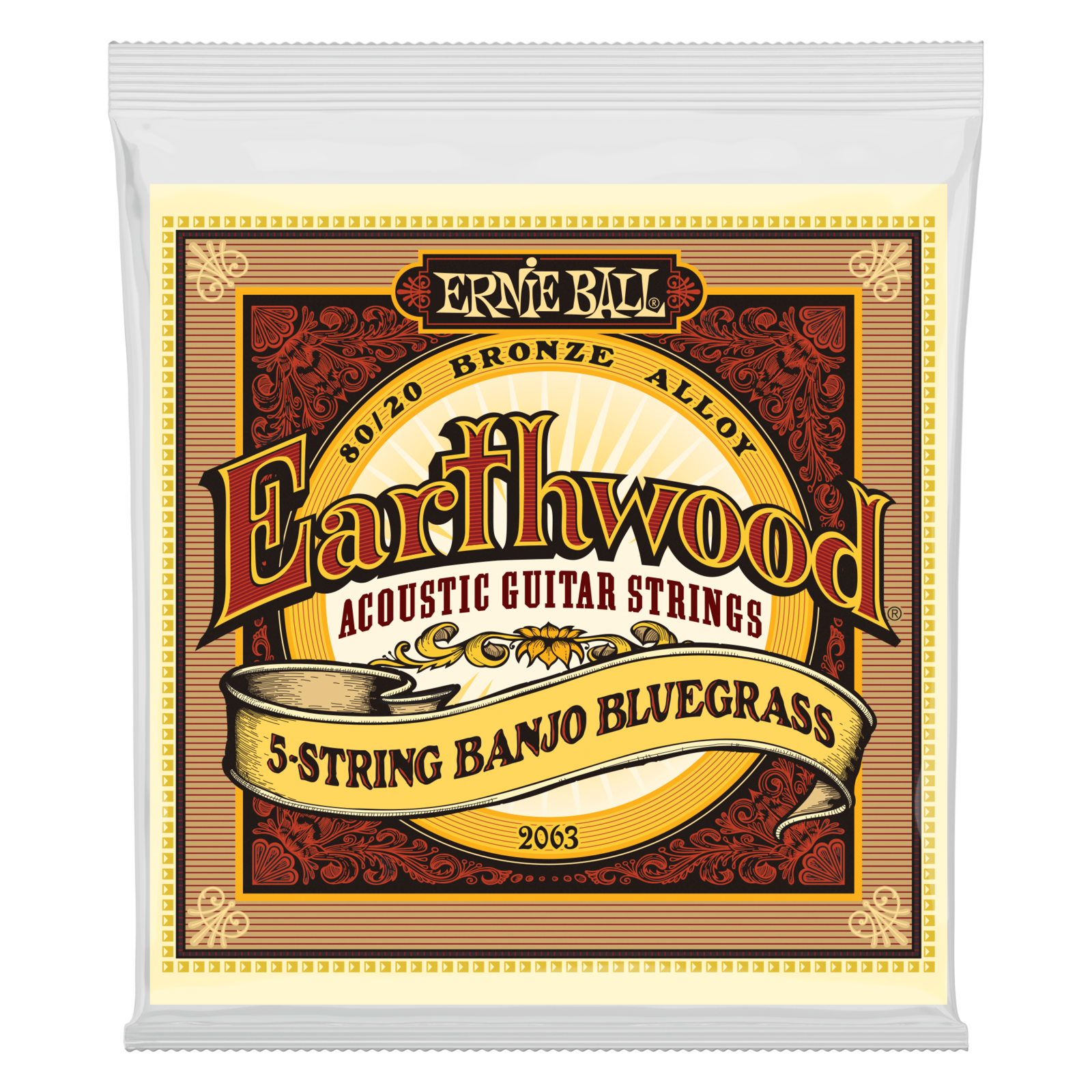 Corde Banjo Ernie Ball 2063 Earthwood
