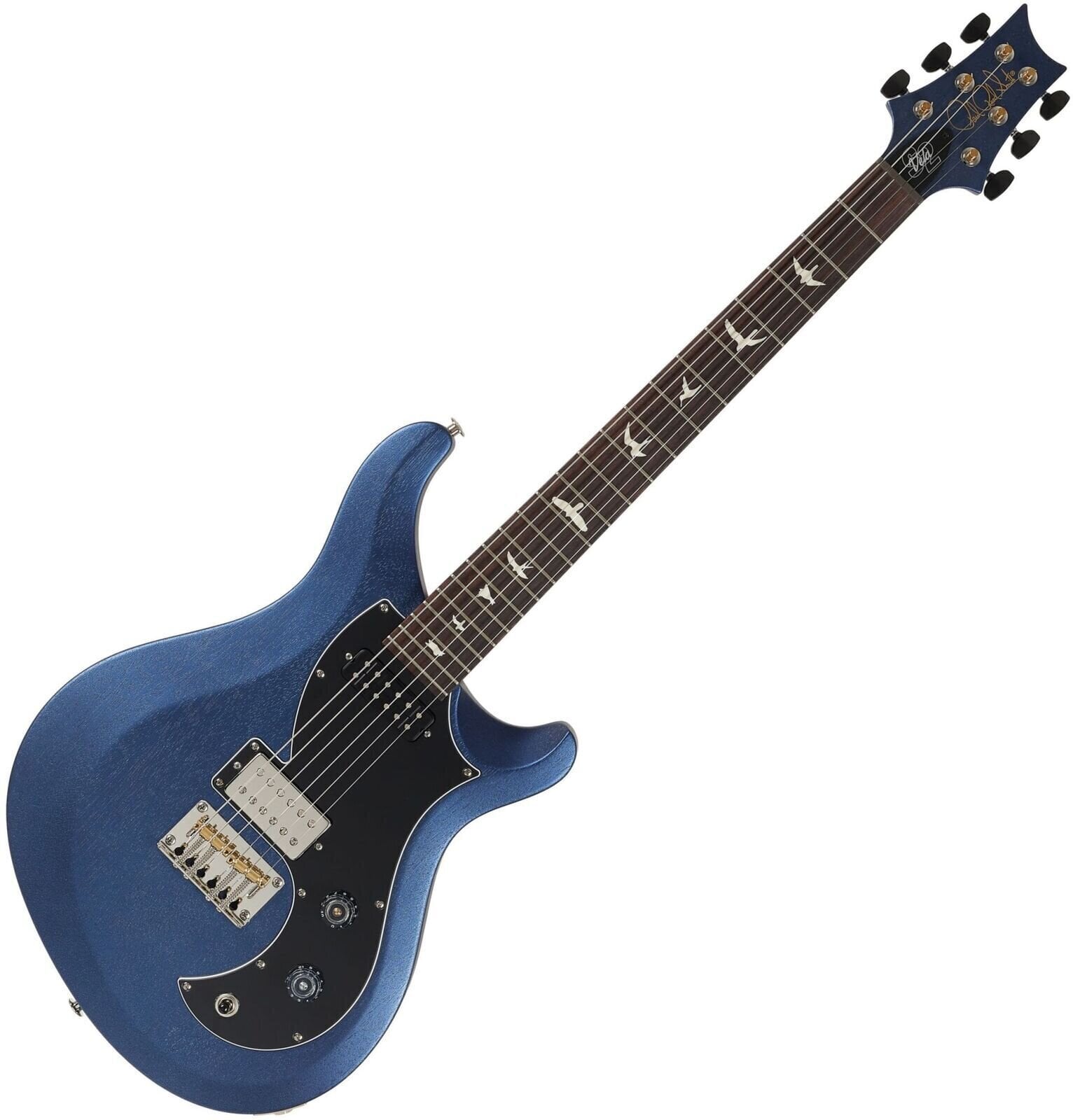 E-Gitarre PRS S2 Vela Satin Satin Metallic Midnight E-Gitarre