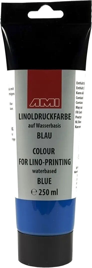 Farbe für Linolschnitt AMI 501027 Farbe für Linolschnitt Blue 250 ml