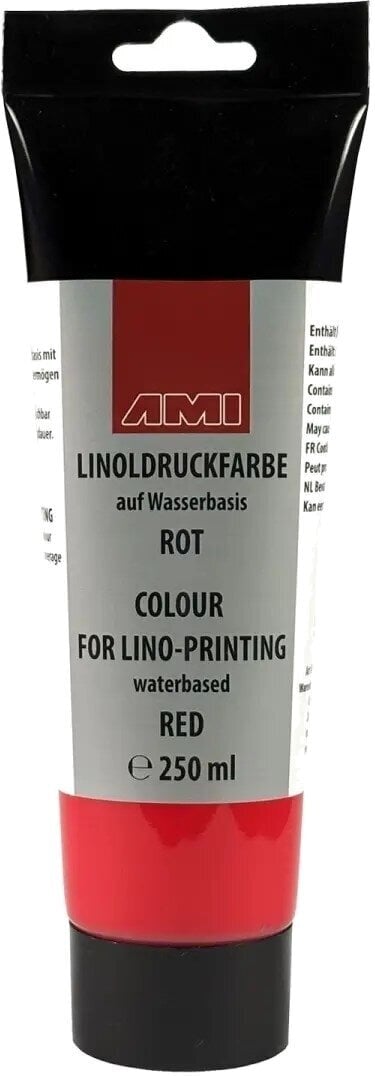 Peintures pour la linogravure AMI 501025 Peintures pour la linogravure Red 250 ml