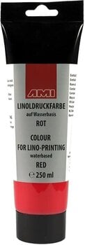 Peintures pour la linogravure AMI 501025 Peintures pour la linogravure Red 250 ml - 1