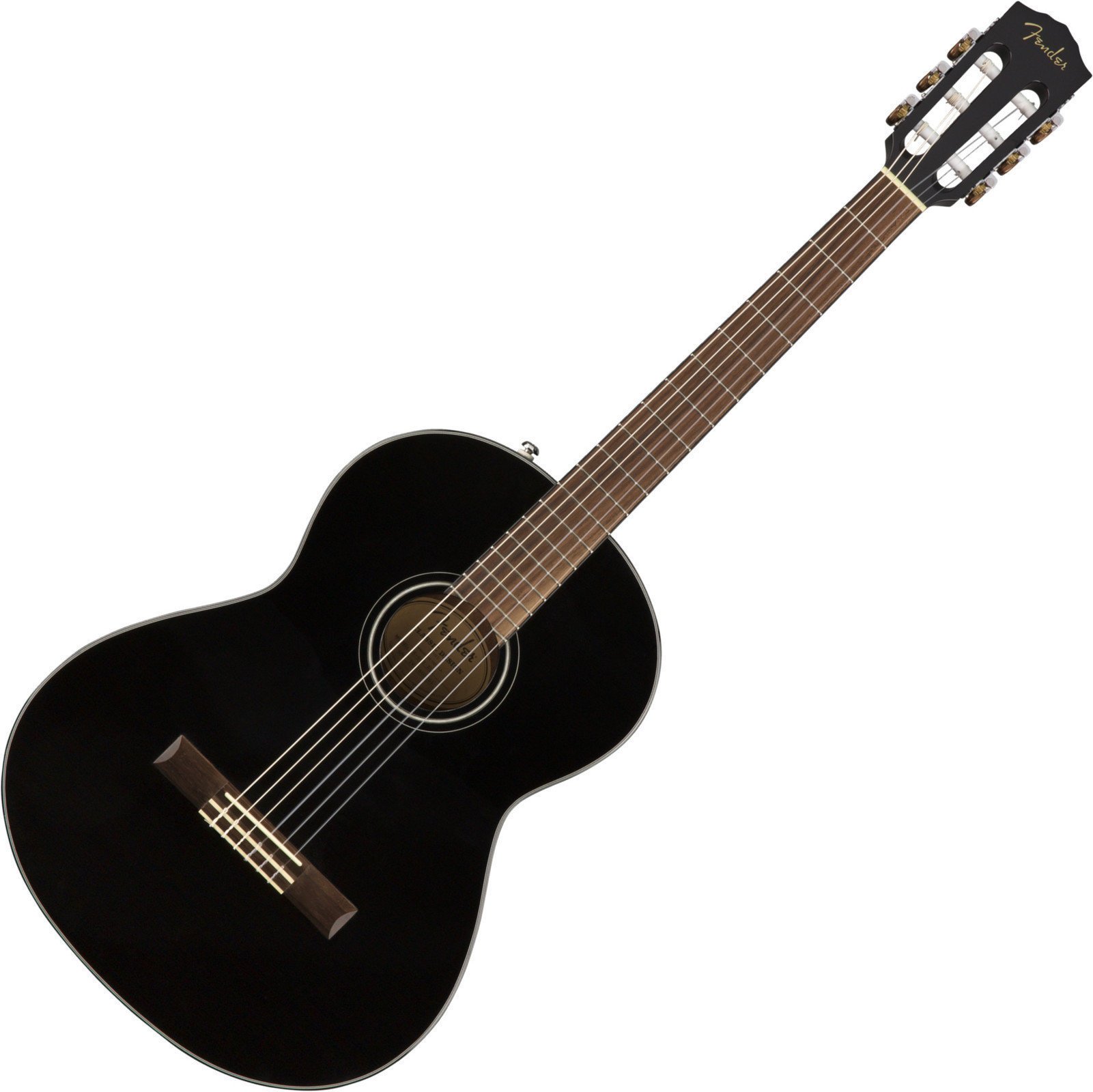 Klasična gitara Fender CN-60S Nylon WN 4/4 Crna