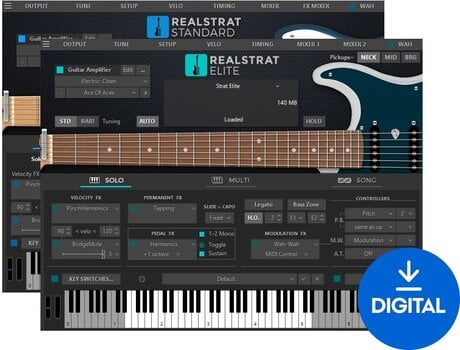 VST Instrument MusicLab RealStrat 6 (Digitální produkt) - 1