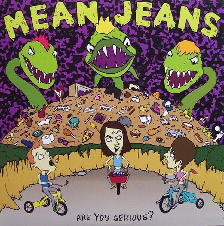 Disque vinyle The Mean Jeans - Are You Serious? (Reissue) (45 RPM) (LP)
