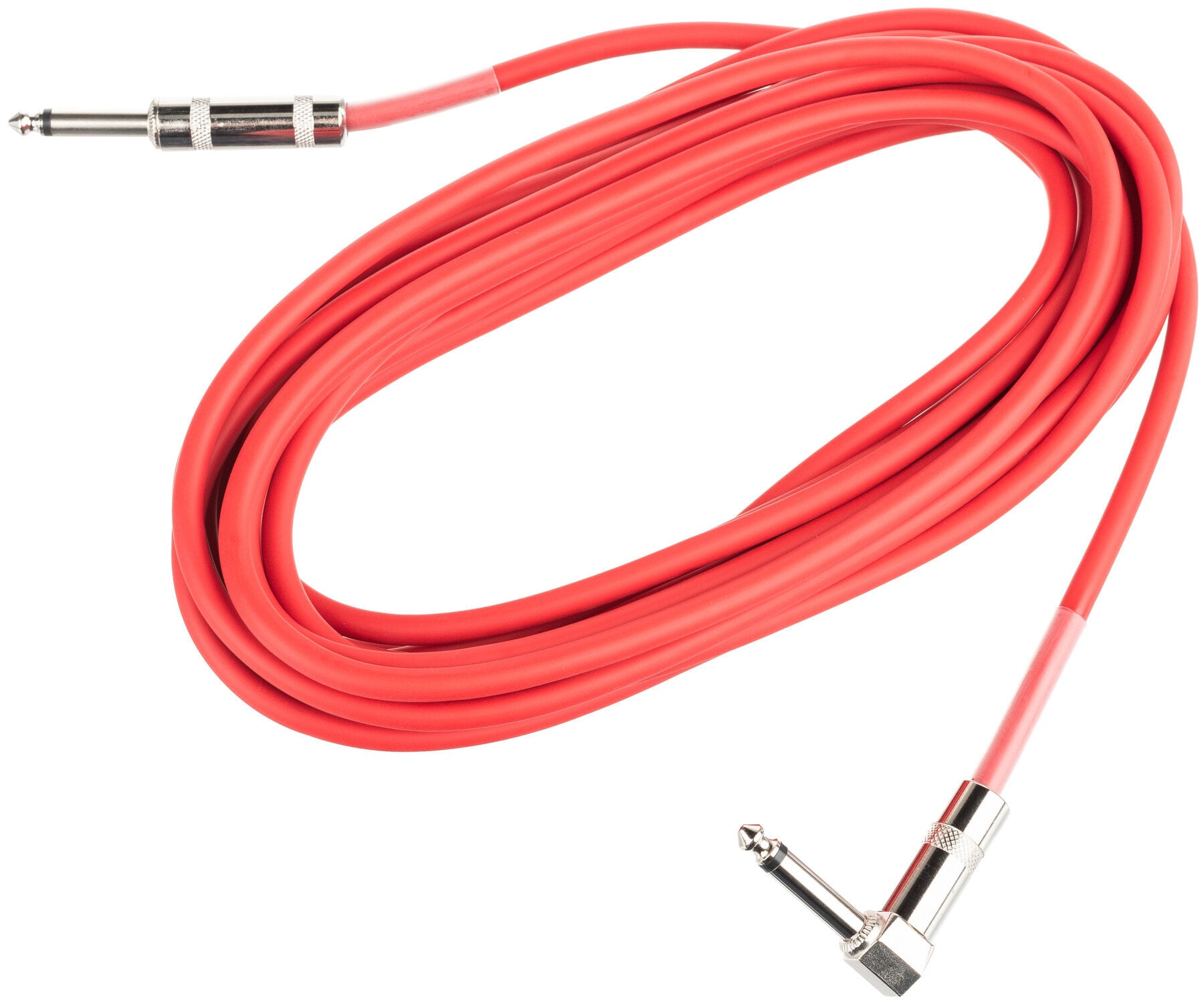 Instrument Cable Revoltage ICLR06 Red 6 m Straight - Angled Instrument Cable