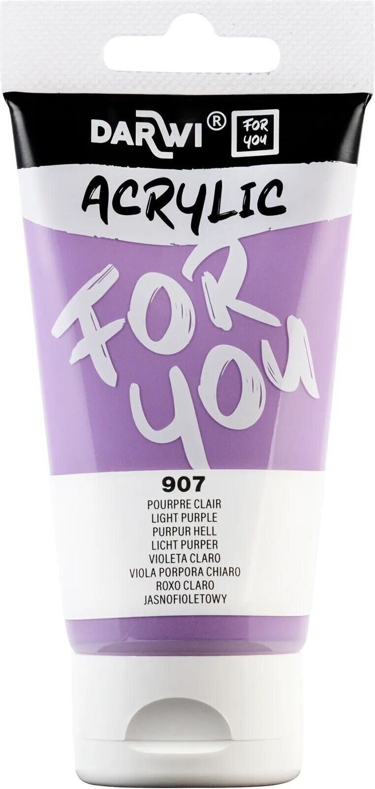 Akrilna boja Darwi Dfy Акрилне боје Light Purple 75 ml 1 kom
