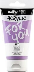 Akryylimaali Darwi Dfy Akryylimaali Light Purple 75 ml 1 kpl
