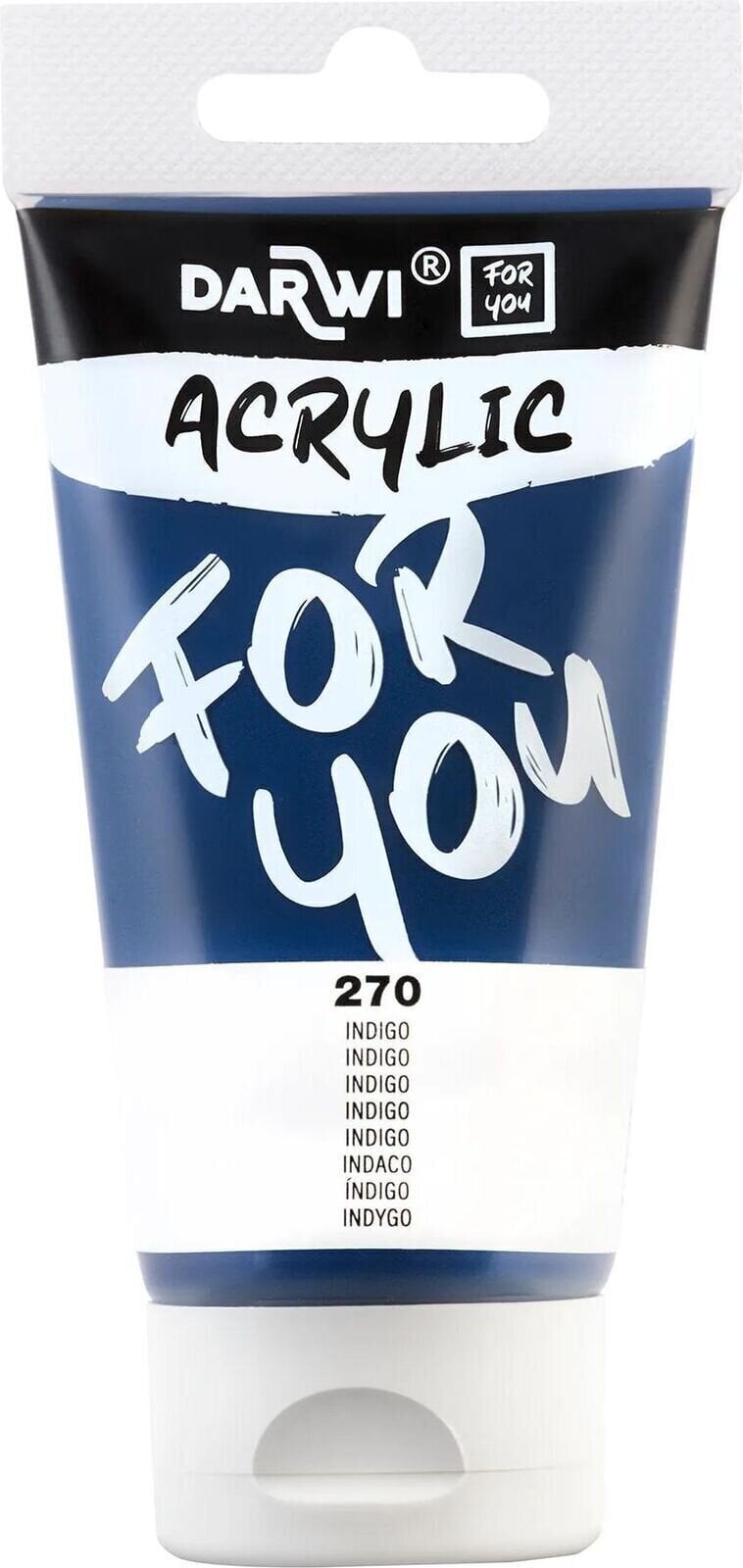 Akryylimaali Darwi Dfy Akryylimaali Indigo 75 ml 1 kpl
