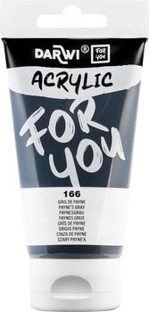 Akryylimaali Darwi Dfy Akryylimaali Payne's Gray 75 ml 1 kpl - 1